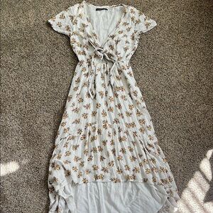 Floral Abercrombie & Fitch Midi Sundress